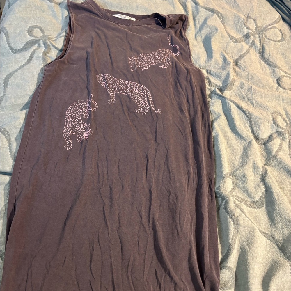 Project Social Tee T shirt tiger dress